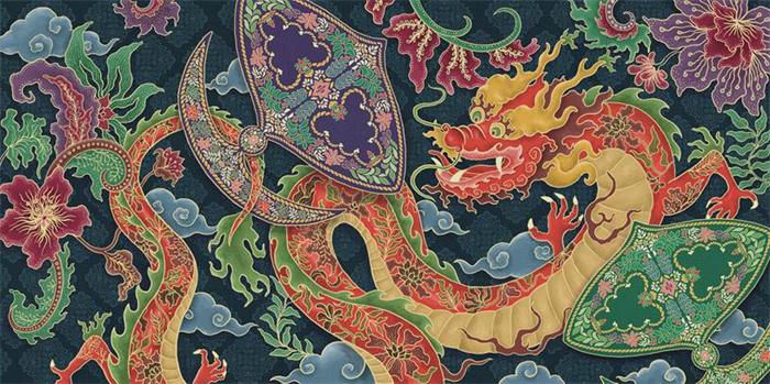 马来西亚青年艺术家以平面设计庆祝中国龙年(图1)