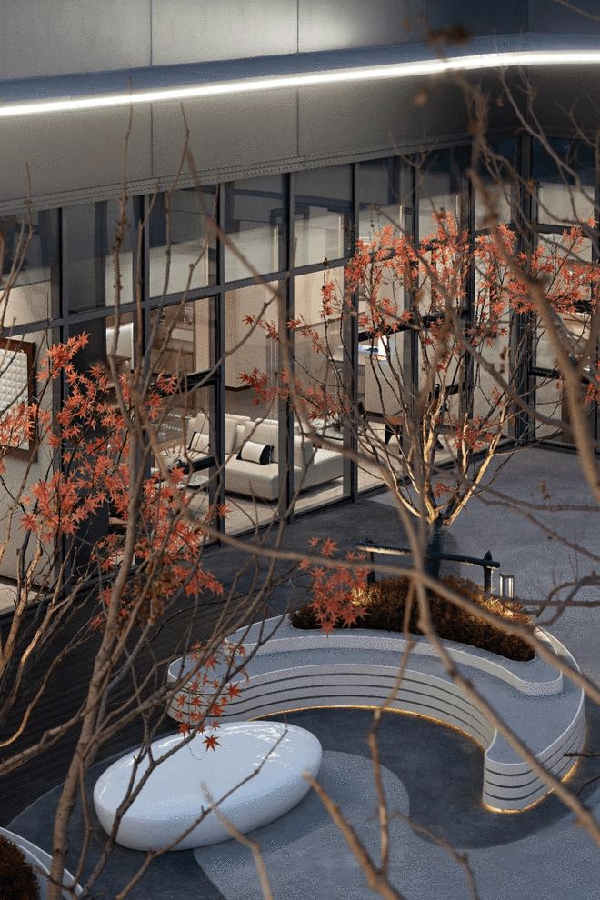 QOD擎设设计新作酒店式体验的未来社区场所(图1)