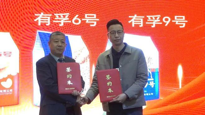 【独家】微视河南：央视广告签约仪式暨坔育种业2024年度小麦重点市场实体赋能财富共创大会隆重召开(图4)