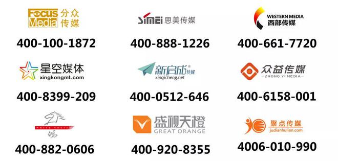 谁在用400电话系列之“广告传媒行业”应用(图2)