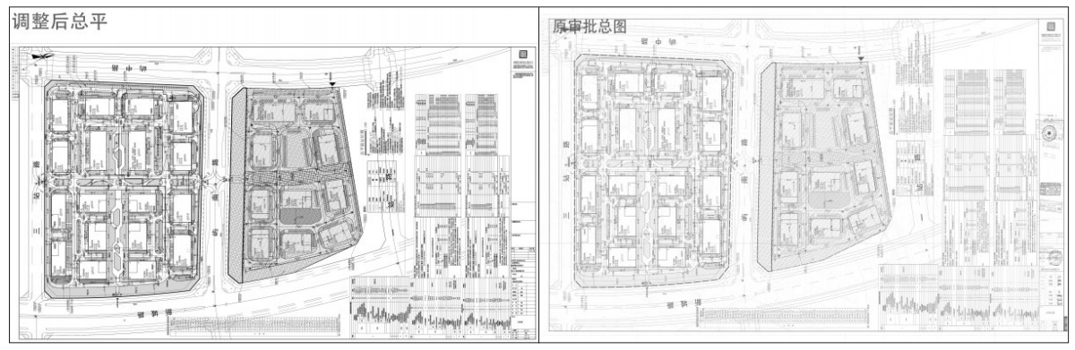 关于坤鸿瓴寓总平面图拟调整公示(图1)