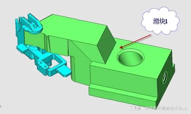 这套汽车传感器支架精密模具如何设计？(图4)
