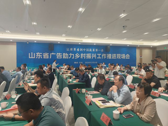 山东省广告助力乡村振兴工作推进现场会在聊城召开(图1)
