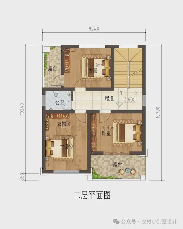 8套豪华农村自建房别墅设计典雅欧式风格光看外观就很气派(图8)