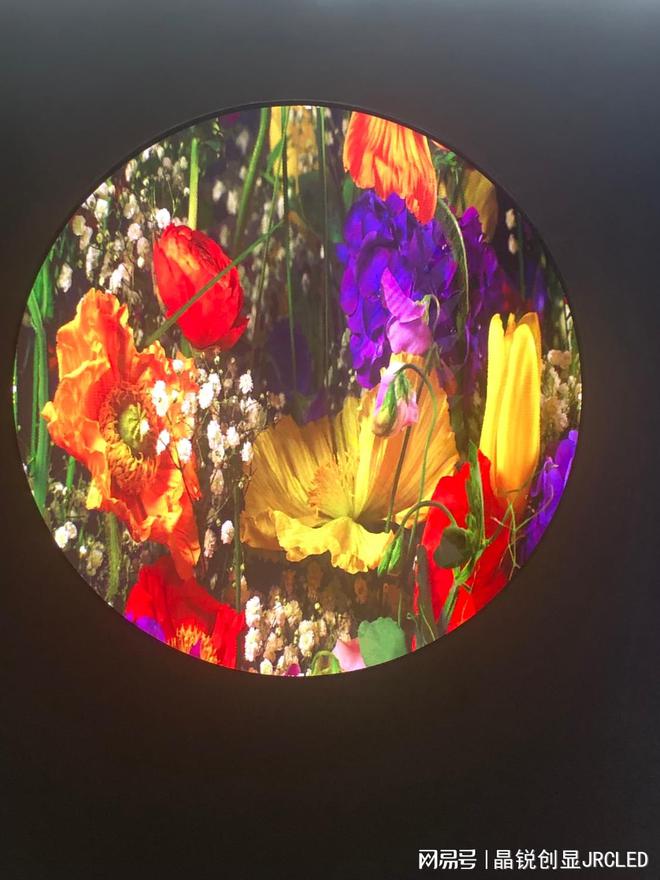 门店引流神器异形创意LED圆形(饼盘)显示屏使商业广告更有吸引力(图3)