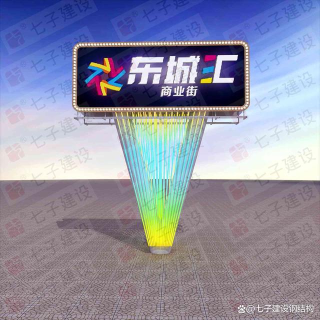 双面创意广告牌创意造型广告牌亮化造型双面户外(图4)