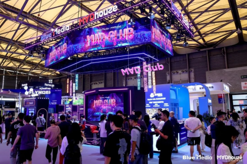 超燃！蓝标传媒旗下亿动广告传媒亮相2024ChinaJoy打造沉浸式游戏副本(图2)