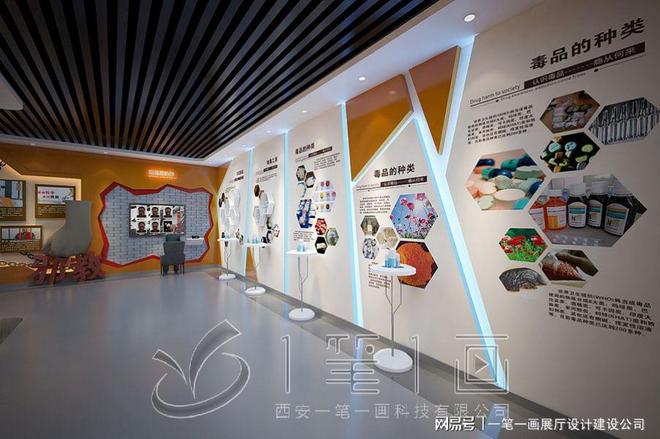 禁毒展馆建设互动禁毒宣传教育基地平面设计沉浸式展馆策划(图1)