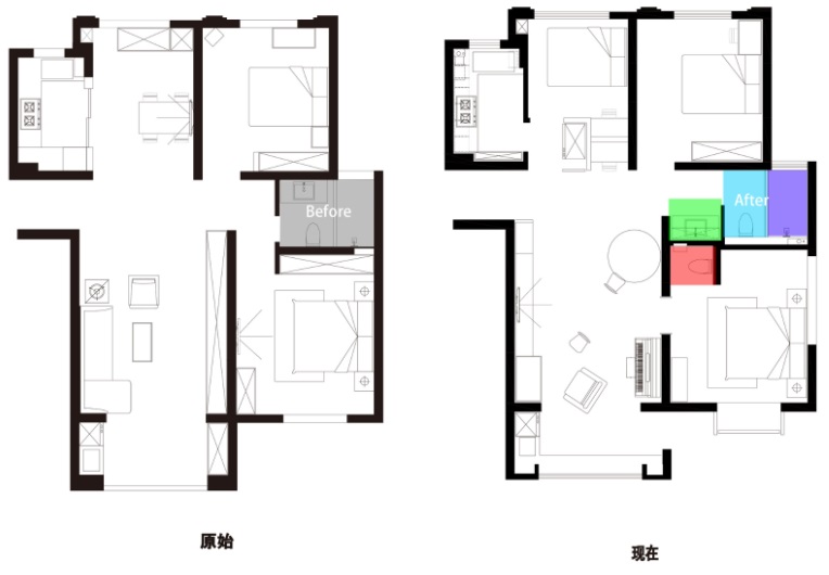 存量房改造必须GET吉博力式的卫生间优化向吉博力学加减法(图6)