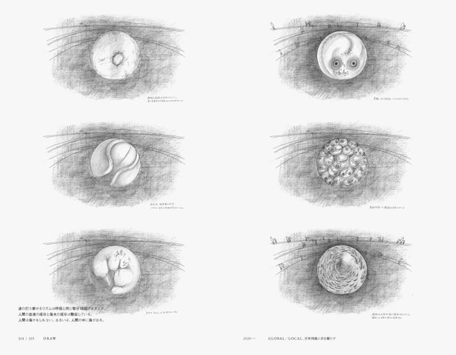 原研哉速写集《DRAW》！首次公开设计草稿素描、回溯40年创意生涯(图6)
