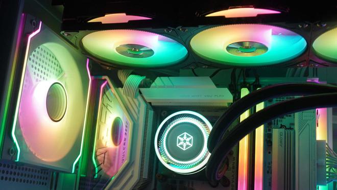 搭上星舰起飞！骨伽星舰FV270机箱装机分享(图22)