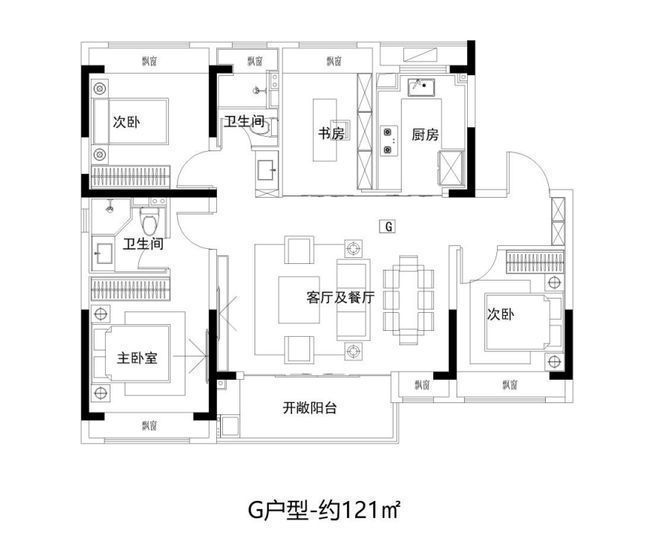 中铁建熙语--央企中铁建丨精装地铁房[售楼中心](图6)