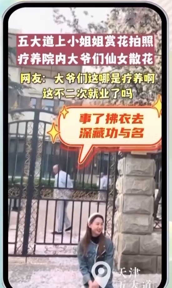 海棠花开了跟主播一起感受被天津“捧在手心里宠”(图1)