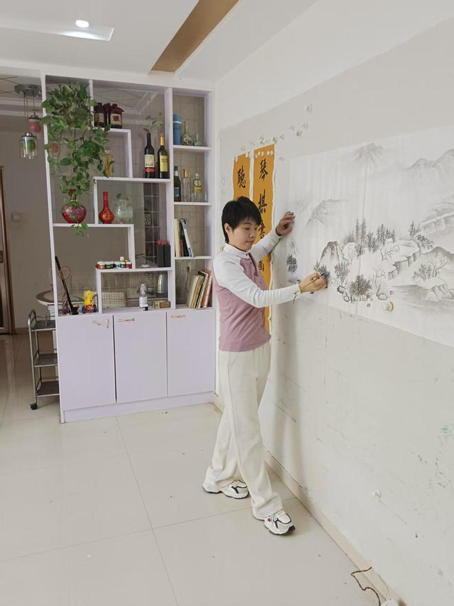 霍珊——一位当代著名青年画家用笔墨丹青绘就的绮丽艺术人生(图2)