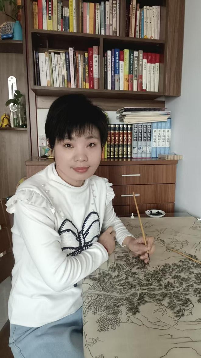 霍珊——一位当代著名青年画家用笔墨丹青绘就的绮丽艺术人生(图8)