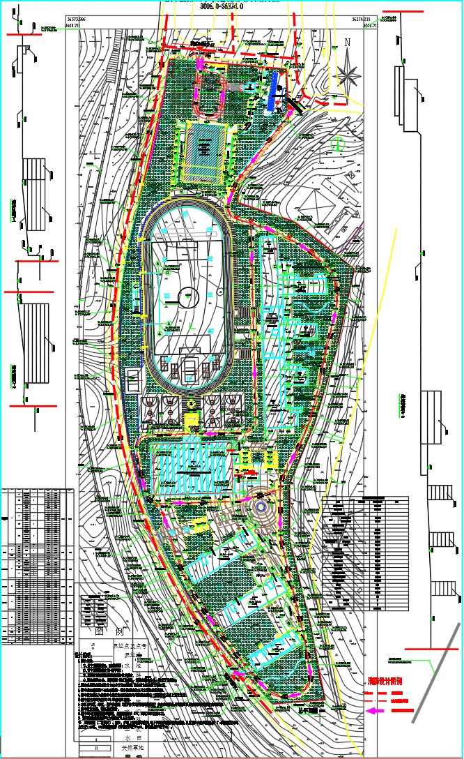 息烽县自然资源局关于息烽县黑神庙中学(第三中学)修建性详细(总平面图)规划设计方案调整批前公示(图2)