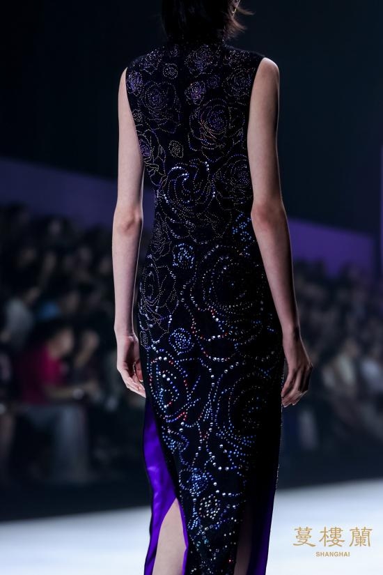 蔓楼兰「东方漪梦」：当海派旗袍在时装周荡起国际涟漪(图2)