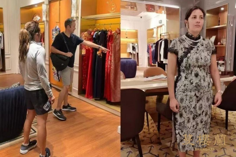 蔓楼兰「东方漪梦」：当海派旗袍在时装周荡起国际涟漪(图4)