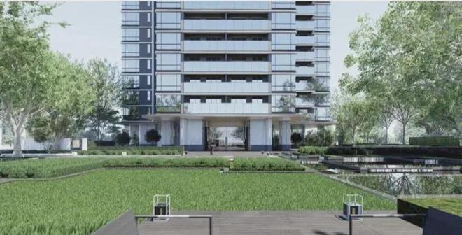 乐城三期6栋住宅1栋29层、2栋30层、3-6栋32层全部3梯6户设计(图6)