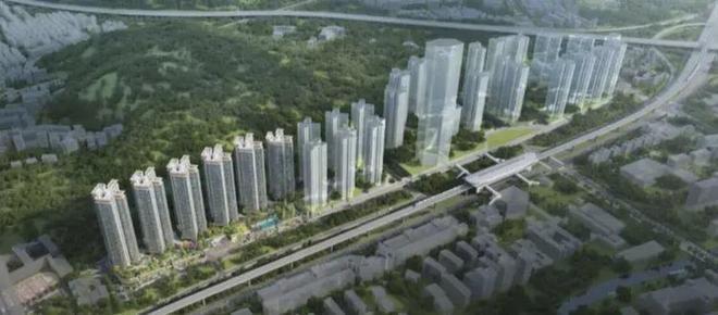 乐城三期6栋住宅1栋29层、2栋30层、3-6栋32层全部3梯6户设计(图5)