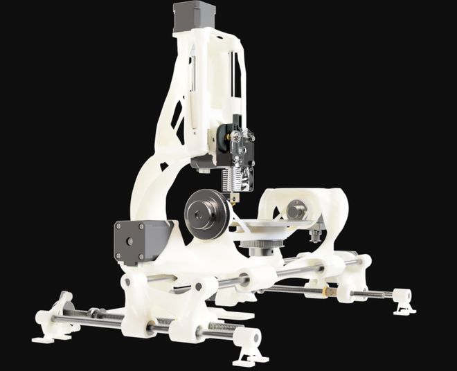 SLM金属拓扑优化结构+5轴非平面算法打造全新桌面FDM3D打印机！零件性能已逼近各向同性(图10)