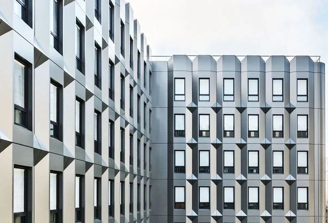 【观筑】建筑立面设计营造：斜切式窗框处理手法(图20)