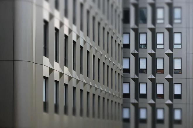 【观筑】建筑立面设计营造：斜切式窗框处理手法(图12)