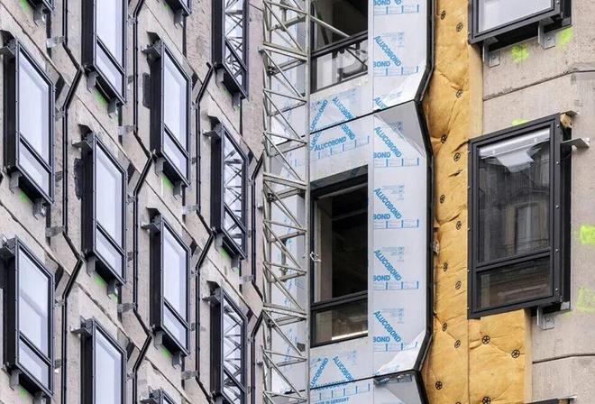 【观筑】建筑立面设计营造：斜切式窗框处理手法(图19)