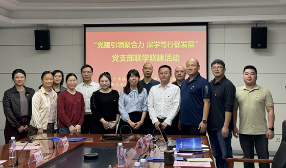 广西水电设计院规划设计研究院与自治区气候中心开展联合党建活动(图1)