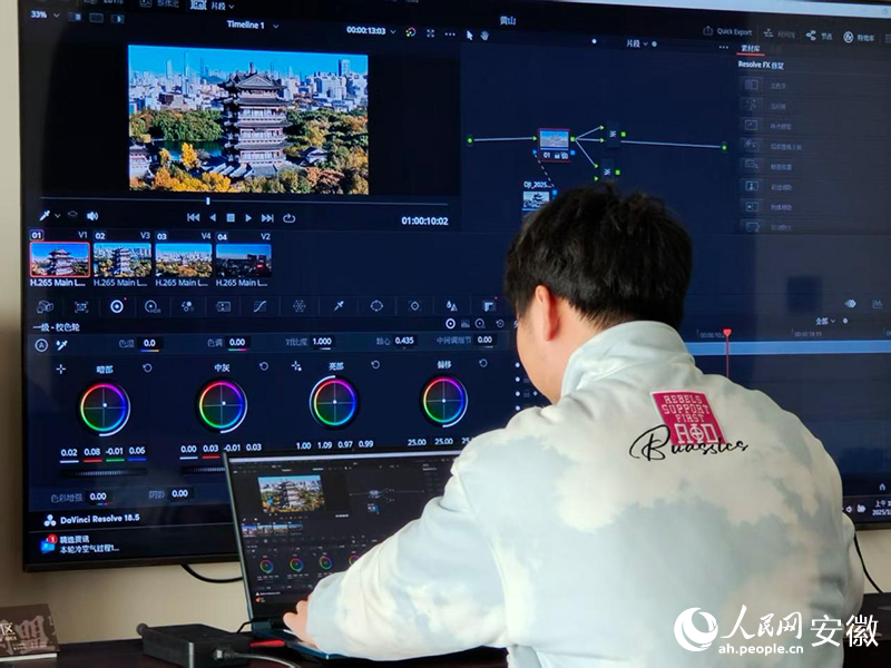 皖工徽匠成长记丨段安洋：00后“飞手”的影像江湖(图2)