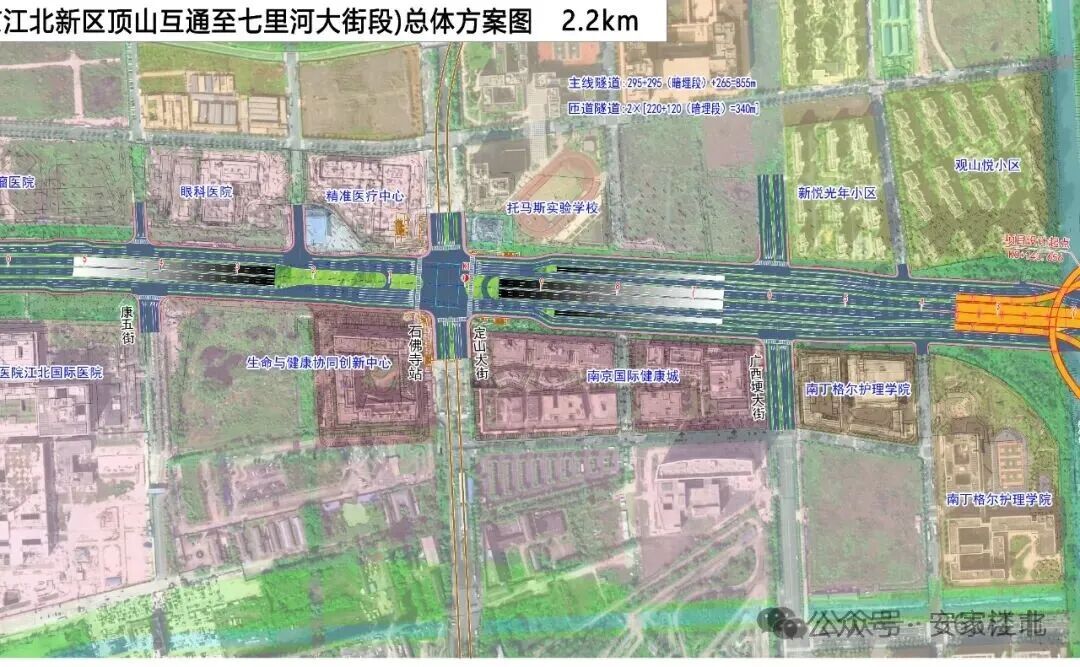 刚刚发布江北这条咽喉要道!明年建成通车(图4)