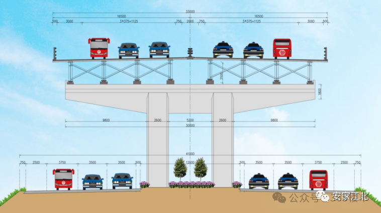 刚刚发布江北这条咽喉要道!明年建成通车(图9)